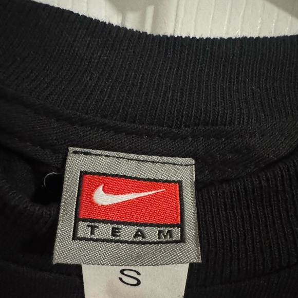 Nike Black Vanderbilt Short Sleeve T-Shirt with Gold Lettering - Picture 3 of 3